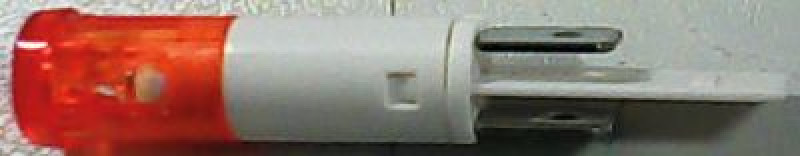 Лампочка сигнальная жёлт. ø 10мм