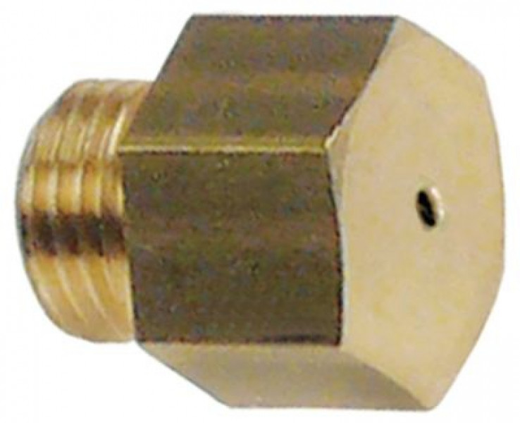 Жиклёр газовый резьба M10x1 ширина зева ключа 13 ø отверстия 95мм