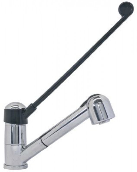 Кран-смеситель однорычажный моноблочный GEV GASTROTOP CLASSIC арматура одно отверстие