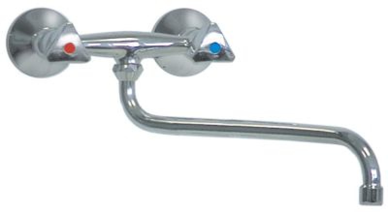 Кран-смеситель настенный GEV GASTROTOP CLASSIC арматура стенка верхняя часть крана