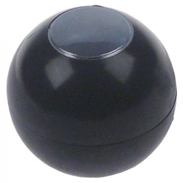 Ручка вращающаяся ø 30мм ø ось 6x5мм тёмно-син./хром Д 29мм