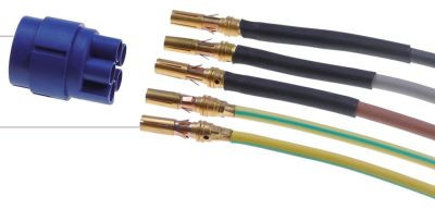 Штепсельный разъём 5-полярн. с кабелем для нагревательного элемента
