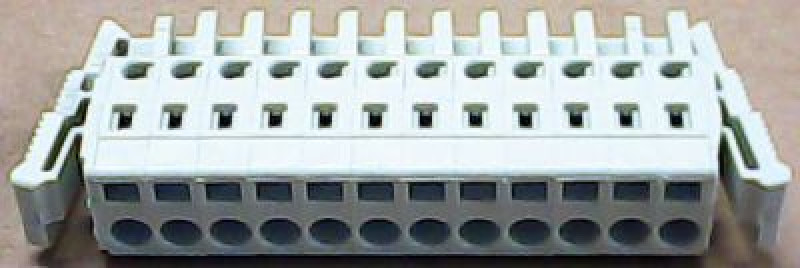 Разъём многоконтактный 12-полюс.