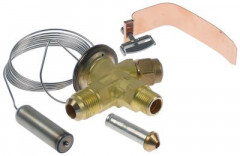 Вентиль расширительный угловой 90° вход 5/8" UNF (3/8" SAE) управл. термостатом