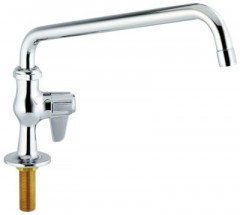 Вентиль настольный арматура одно отверстие верхняя керамическая часть длина слива 308мм