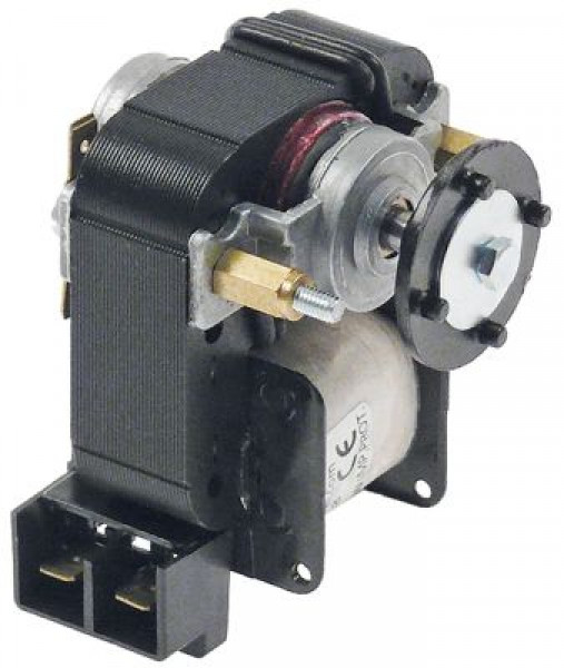 Мотор вентилятора 35Вт 230В присоединение плоский штекер 6,3 мм ø ось 6мм