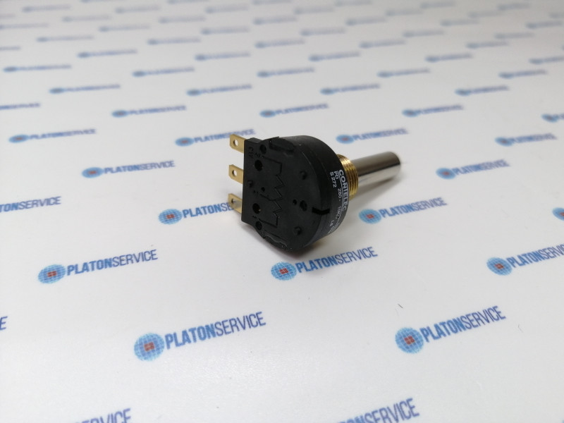 Потенциометр 10kOhm угол поворота 360° ø ось 6x4,6мм длина оси 18мм