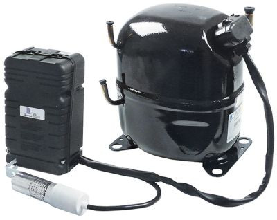 Компрессор хладагент R404A тип CAJ9510Z/S 1л.с. рабочий объём 183см³ CSR 220-240В В 282мм