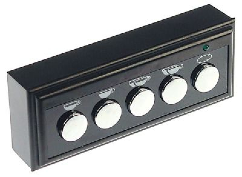 Блок клавиатуры Д 116мм Ш 43мм с кнопками из алюминия кнопки 5