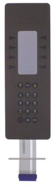 Клавиатура мембранная Д 295мм Ш 98мм STARBUCKS подходит для Turbochef