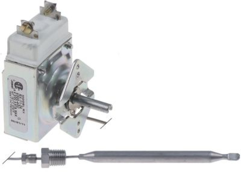 Термостат темп. макс. 190°C 1-полярн. 67А ø датчик 95мм Д датчик 125мм