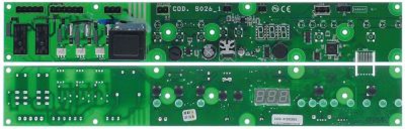 Плата печатная дисплея Д 364мм Ш 54мм для прибора EKF