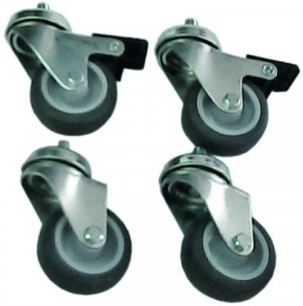 Набор роликов направляющих 2x с фиксатором  ø 60мм ширина колеса 25мм