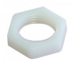 Гайка резьба 1/2&quot; пластмасса В 7мм ширина зева ключа 27 кол-во в уп-вке 1штук