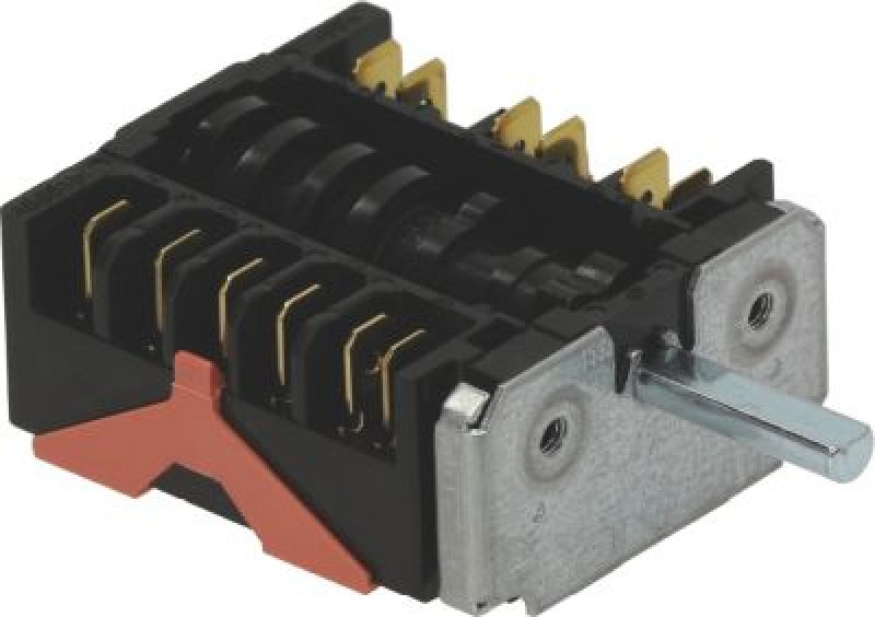 Выключатель кулачковый 16А ø ось 6x4,6мм длина оси 23мм присоединение плоский штекер