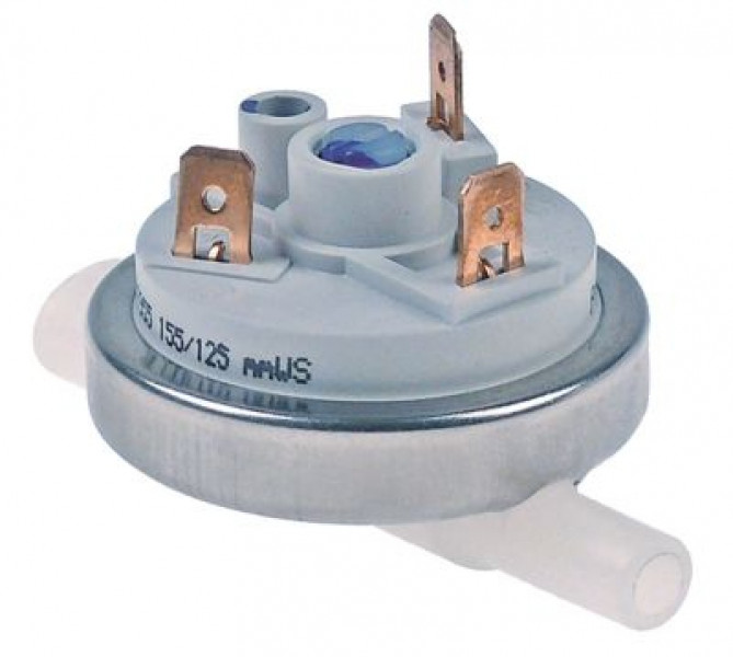 Прессостат присоединение 8 мм ø 45мм p max 5бар диапазон давления 0,155/0,125бар