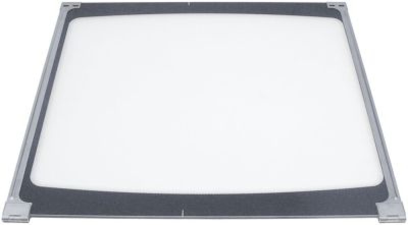 Пластина стеклянная Д 485мм Ш 508мм толщина материала  6мм монтаж. поз-ция внутри