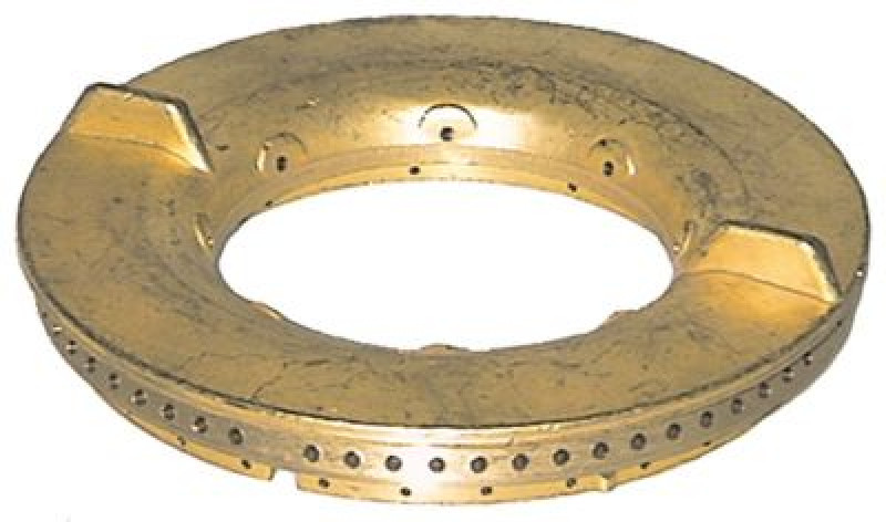 Крышка горелки ø 105мм внутр.ø 54мм с отверстием по середине 56кВт тип горелки D