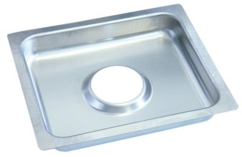 Резервуар сточный Д 380мм Ш 350мм для крышки горелки ø 110мм