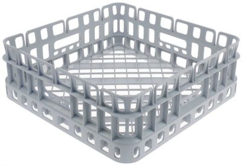 Кассета для мытья посуды Д 350мм Ш 350мм В 120мм тип сетки крупные отверстия пластмасса