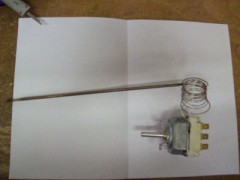 Термостат темп. макс. 450°C 3-полярн. ø датчик 39мм Д датчик 228мм