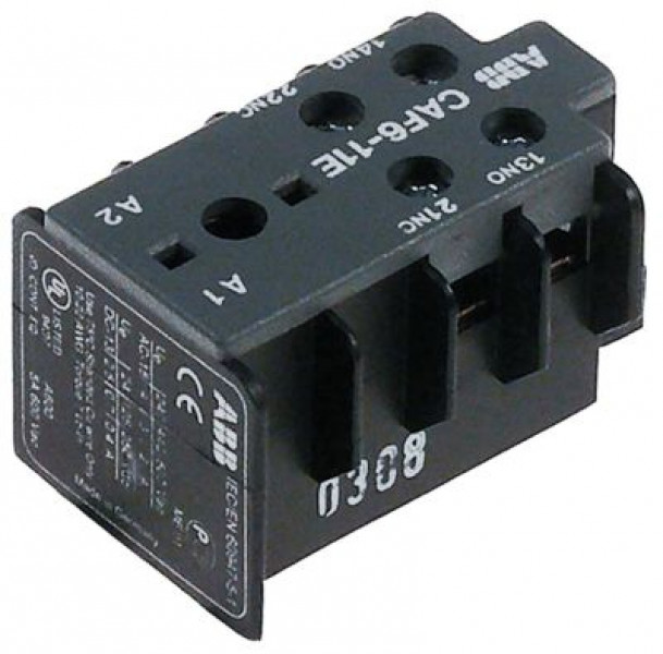 Контакт вспомогательный присоединение винтовое соединение AC15 3А AC1 6А