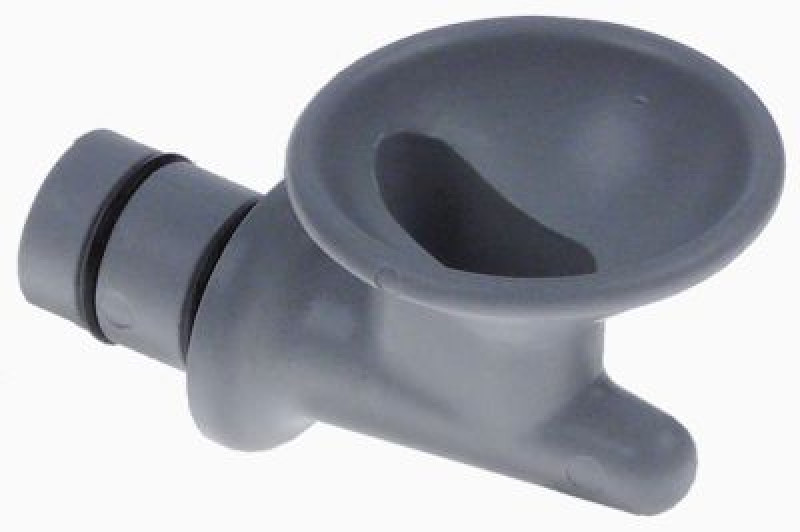 Воронка пластмасса ø 46мм сер. В 39мм Д 71мм