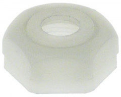 Гайка резьба M26x1,5 В 15мм ширина зева ключа 32 пластмасса кол-во в уп-вке 1штук ВД ø 12