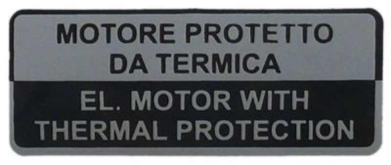 Наклейка защита от перегрева