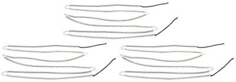 Набор кабелей нагревательных печь для пиццы монтаж. поз-ция снизу подходит для AHC_A/AHK