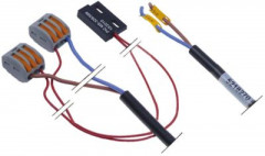 Выключатель электромагнитный 250В 3А присоединение кабель длина провода 2000мм Д 29мм