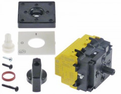 Выключатель поворотный 40А ø ось 6x4,6мм длина оси 15мм присоединение винтовое соединение