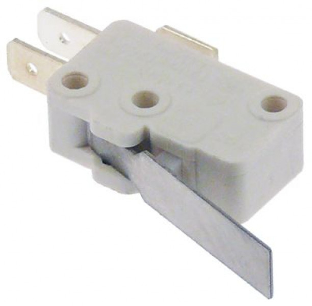 Микровключатель приводится в действие при помощи рычага 250В 16А