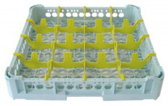 Кассета для мытья стаканов Д 500мм Ш 500мм В 100мм эффектив. Высота 75мм стаканы 16