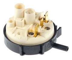 Прессостат диапазон давлений 150/75мбар присоединение плоский штекер 6,3 мм ø 58мм