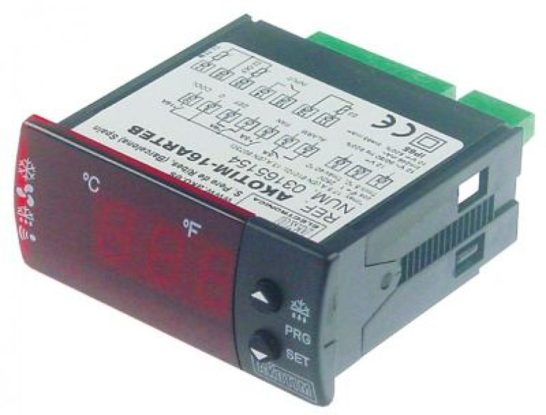 Регулятор электронный 12В мм 71x29мм NTC сборка вмонтирование выходы реле 3 реле