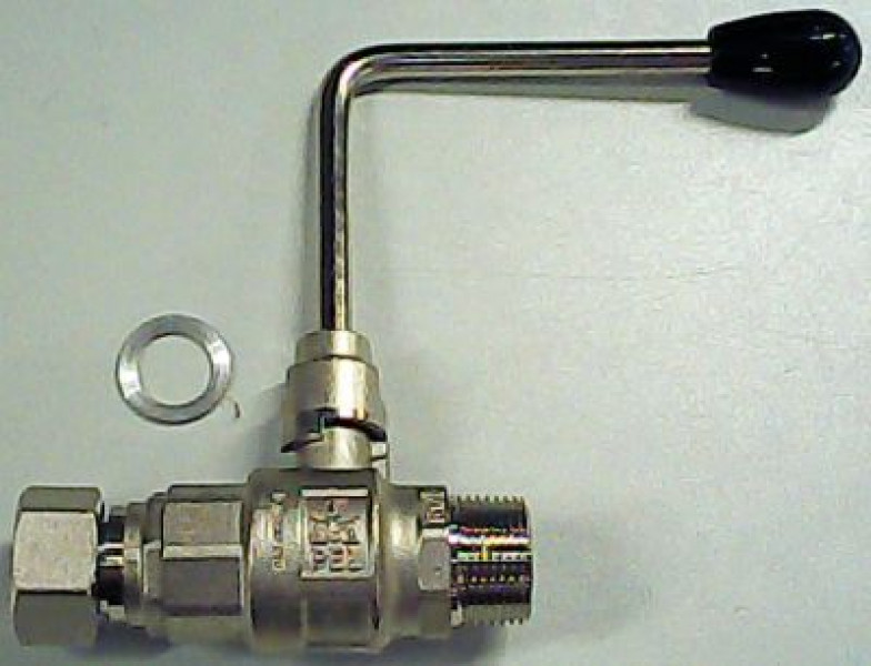 Кран опорожнения версия с рычагом