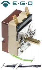 Термостат темп. макс. 115°C 1-полярн. 1NO 16А ø датчик 4мм Д датчик 124мм