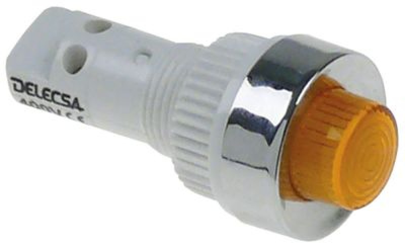 Лампочка сигнальная ø 13мм 400В жёлт. присоединение винтовое соединение