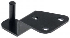 Опора шарнирная Д 60мм Ш 37мм В 27мм шаг крепления 23мм шаг крепления 2 23мм