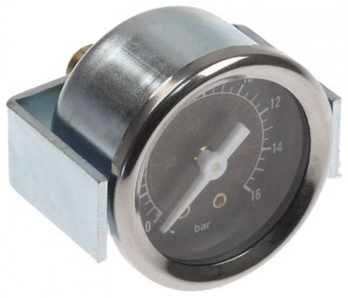 Манометр присоединение сзади резьба 1/8" ø 41мм диапазон давления 0-16бар