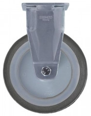 Ролик неподвижный пластинчатое крепление расст-ние меж. отвер-ми 61,5x51,5мм В 160мм