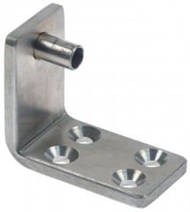 Опора шарнирная Д 62мм Ш 55мм В 35мм шаг крепления 31мм шаг крепления 2 18мм