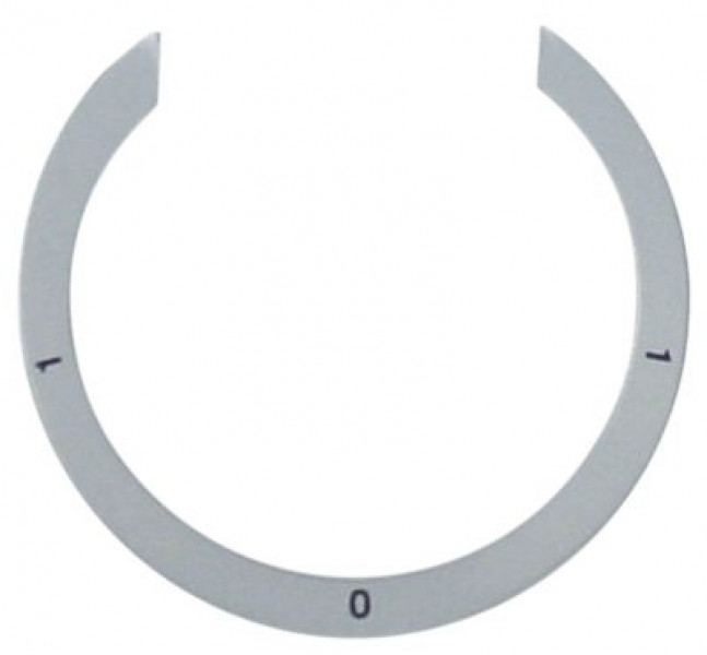 Маркировка регулировочной ручки переключатель 0-1-0-1 сер.