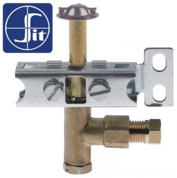 Горелка конфорочная тип серия 100 3х-пламен. ø дюзы 2мм подключение к газу 6мм SIT