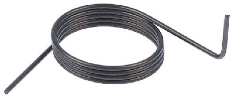 Пружина торсионная ø 38мм ø проволоки 18мм Д1  9мм Д2 18мм Д3 57мм рычаг справа для дозатора