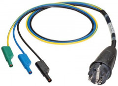 Переходник измерительный 1-фазн./16A SCHUKO-ø4 мм для модели BENNING ST720 для приборного тестера