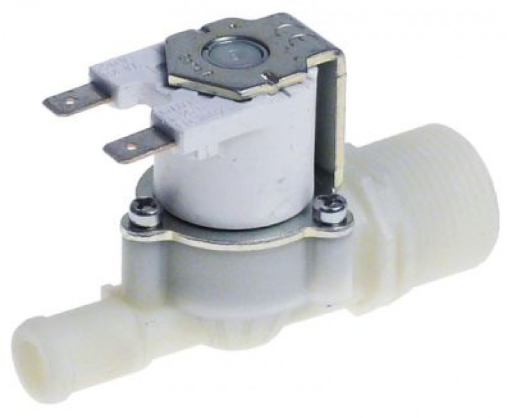 Клапан электромагнитный одинарн. прямой пластмасса RPE вход 3/4" 230 В перем. тока вход  10л/мин