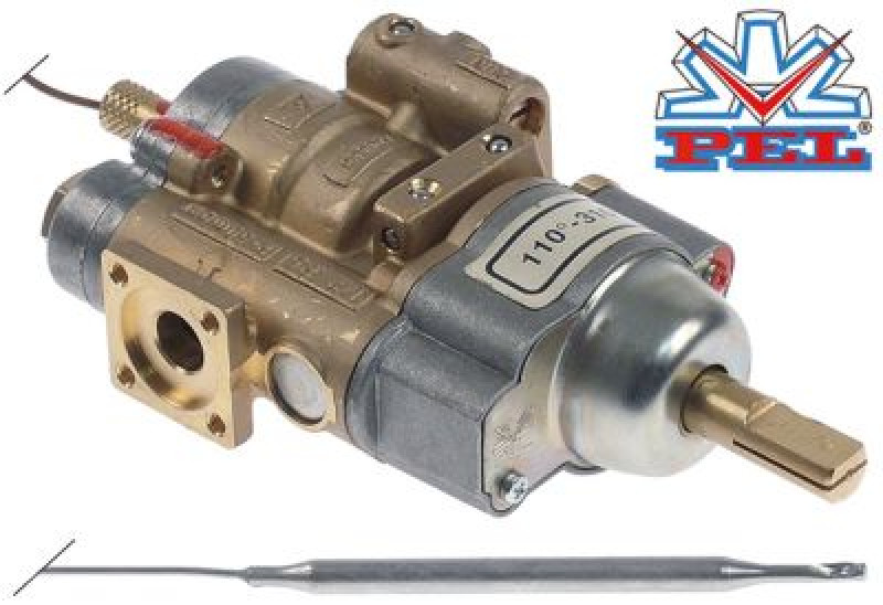 Термостат газовый тип 24STS 110-310°C вход для газа фланец МЖ 0мм выход для газа фланец