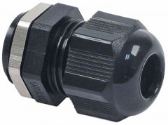 Ввод кабельный резьба PG11 пластмасса ø монтажный 18мм ширина зева ключа 22 ø кабля 10мм